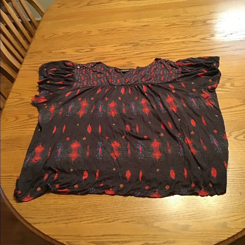 Lucky Brand Southwestern Print T-Shirt